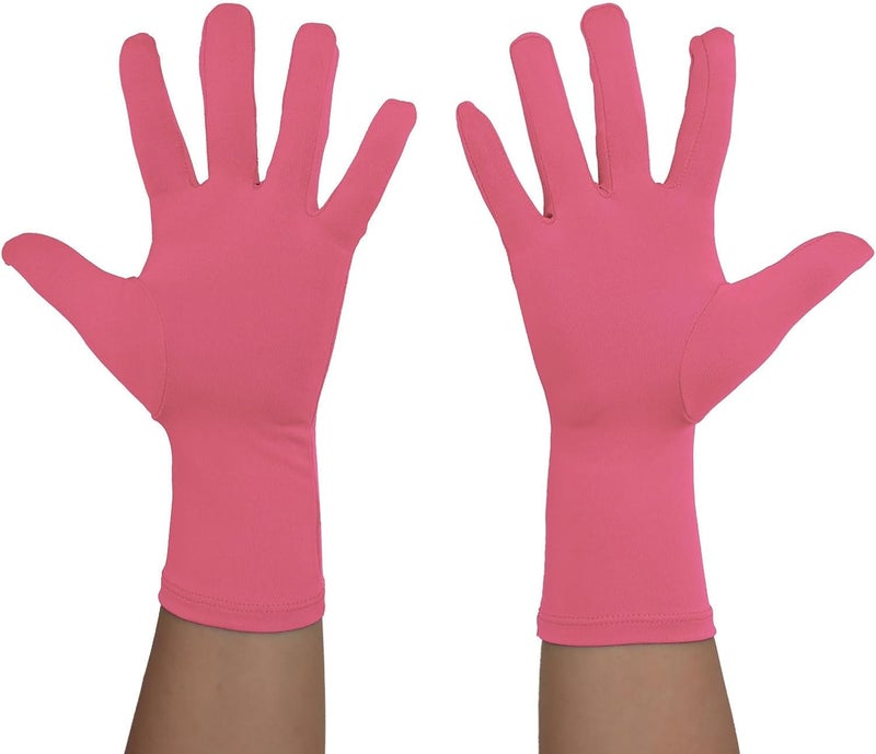 Sheface Stretchy Spandex Costume Gloves - Men's & Women's Banquet Party Wedding Gloves - Image 2